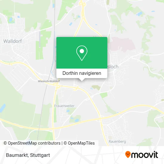 Baumarkt Karte