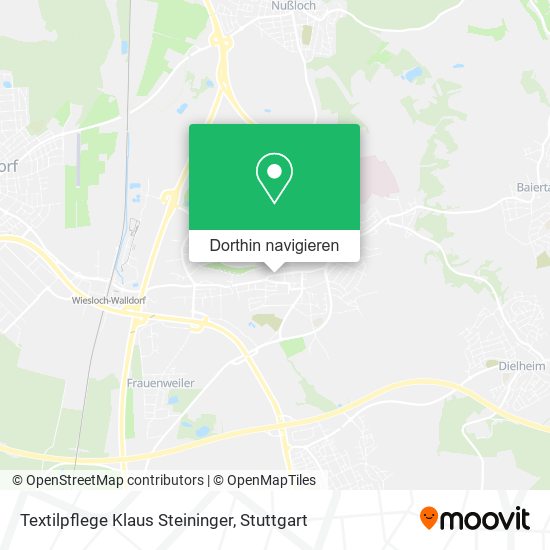 Textilpflege Klaus Steininger Karte