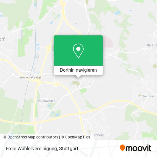 Freie Wählervereinigung Karte