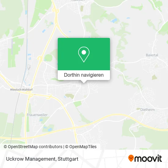 Uckrow Management Karte