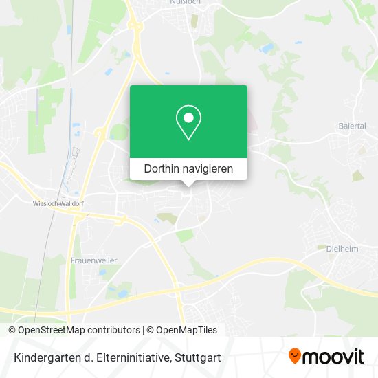 Kindergarten d. Elterninitiative Karte