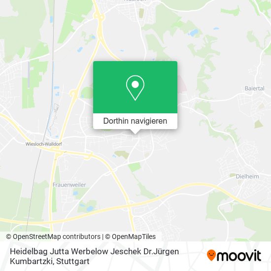 Heidelbag Jutta Werbelow Jeschek Dr.Jürgen Kumbartzki Karte