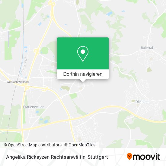 Angelika Rickayzen Rechtsanwältin Karte