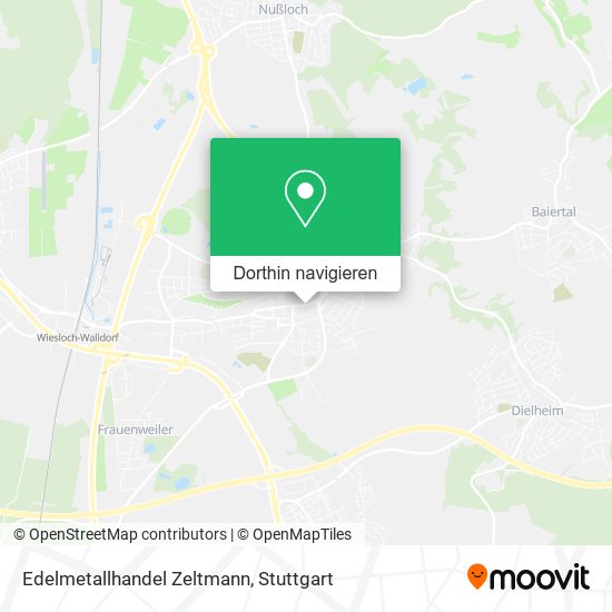Edelmetallhandel Zeltmann Karte