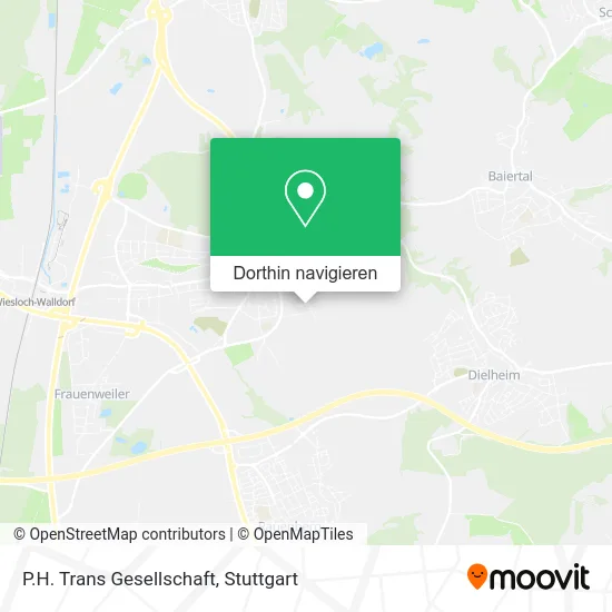 P.H. Trans Gesellschaft Karte