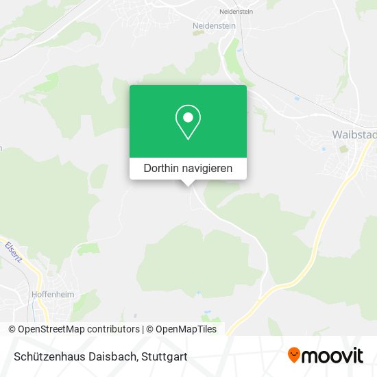 Schützenhaus Daisbach Karte