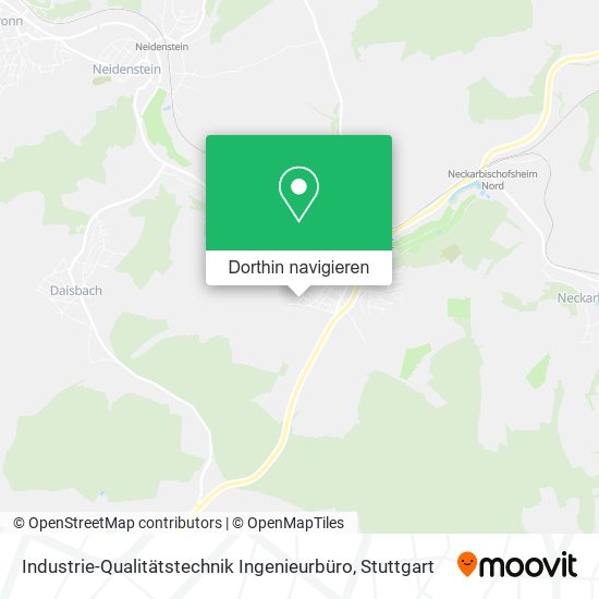 Industrie-Qualitätstechnik Ingenieurbüro Karte