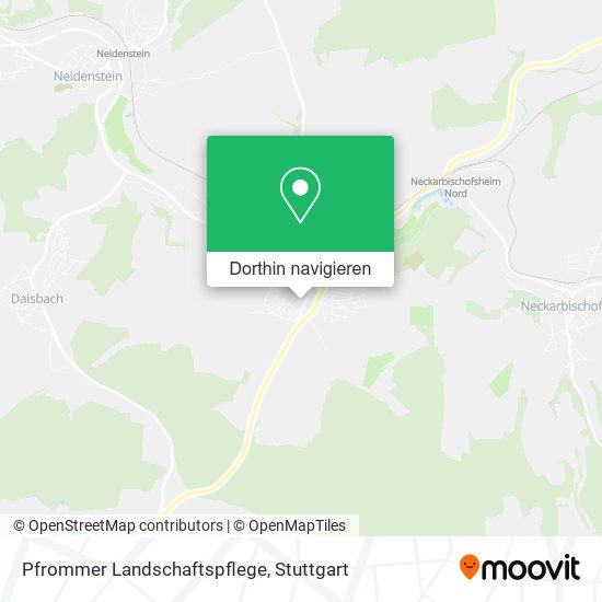 Pfrommer Landschaftspflege Karte