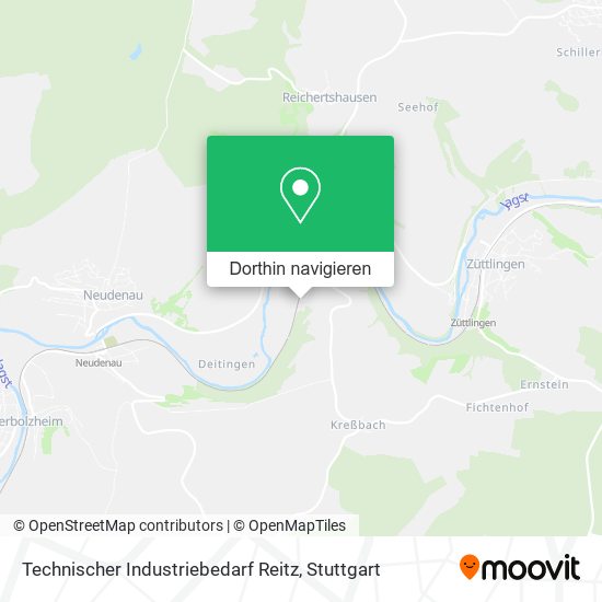 Technischer Industriebedarf Reitz Karte