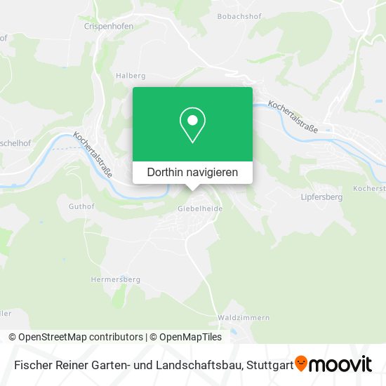 Fischer Reiner Garten- und Landschaftsbau Karte