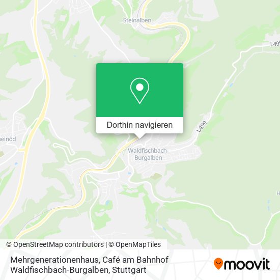 Mehrgenerationenhaus, Café am Bahnhof Waldfischbach-Burgalben Karte