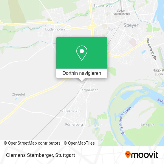 Clemens Sternberger Karte