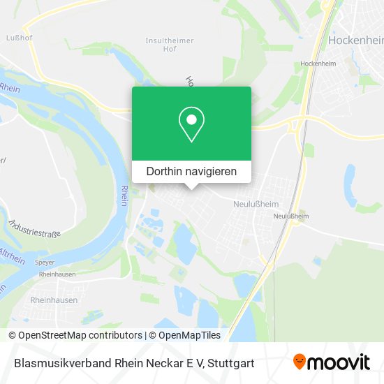 Blasmusikverband Rhein Neckar E V Karte