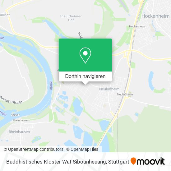 Buddhistisches Kloster Wat Sibounheuang Karte