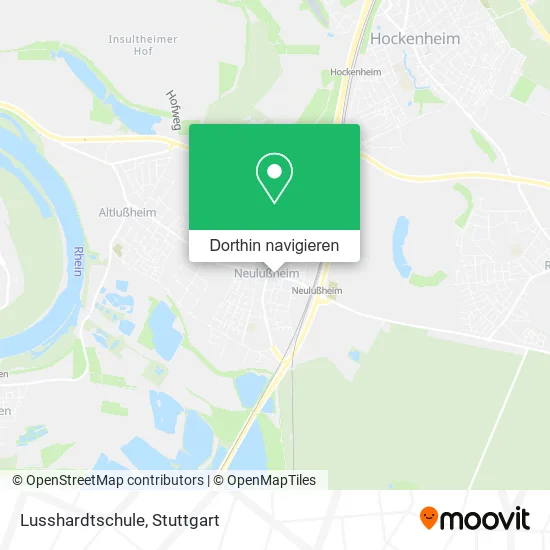 Lusshardtschule Karte