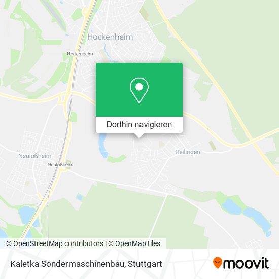 Kaletka Sondermaschinenbau Karte