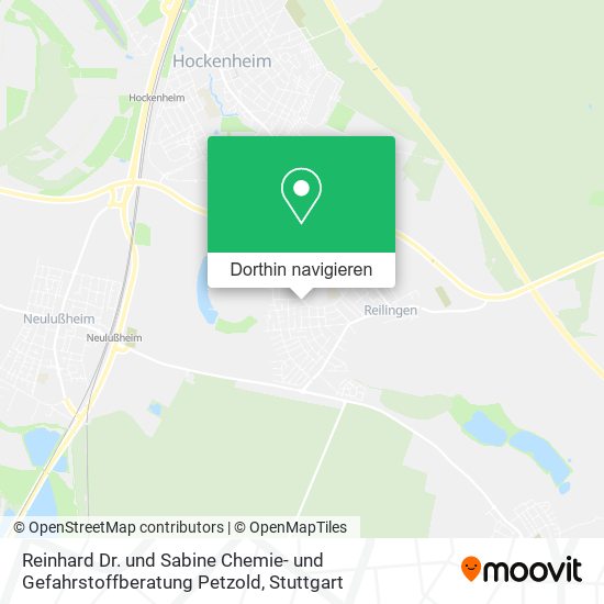 Reinhard Dr. und Sabine Chemie- und Gefahrstoffberatung Petzold Karte
