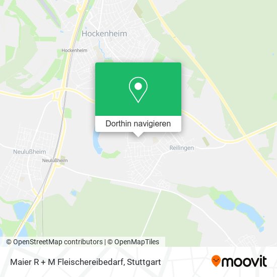 Maier R + M Fleischereibedarf Karte