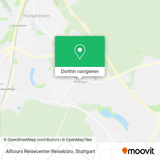 Alltours Reisecenter Reisebüro Karte