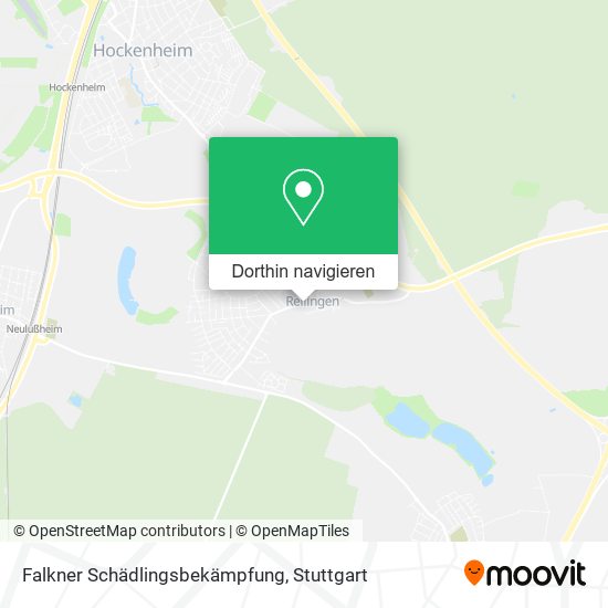 Falkner Schädlingsbekämpfung Karte