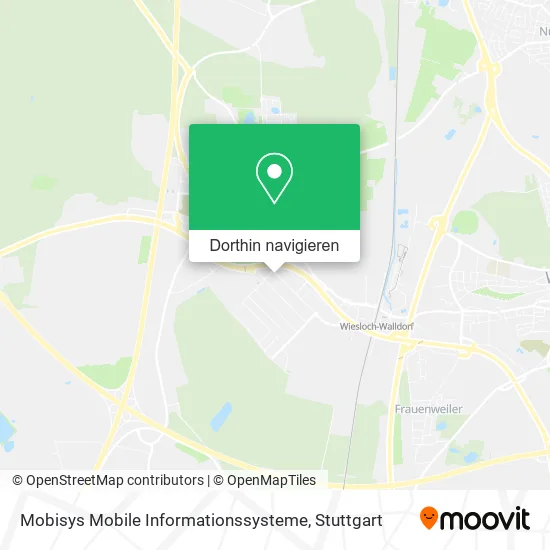 Mobisys Mobile Informationssysteme Karte