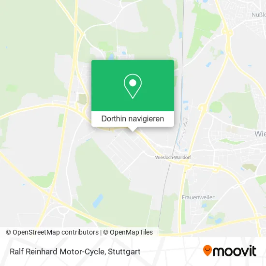 Ralf Reinhard Motor-Cycle Karte