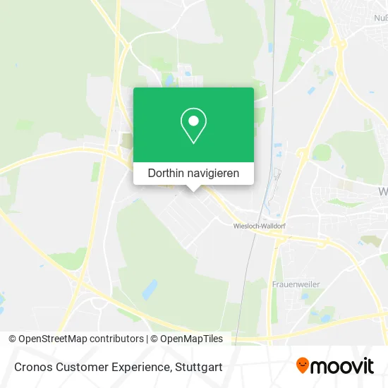 Cronos Customer Experience Karte