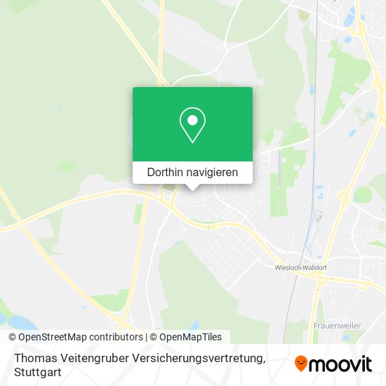 Thomas Veitengruber Versicherungsvertretung Karte