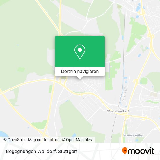 Begegnungen Walldorf Karte