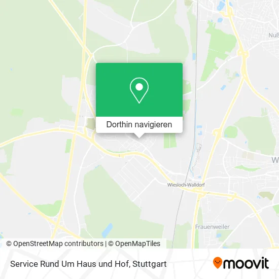 Service Rund Um Haus und Hof Karte