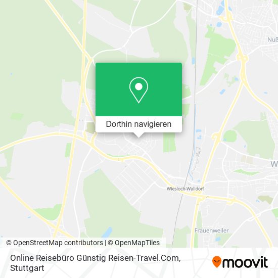 Online Reisebüro Günstig Reisen-Travel.Com Karte