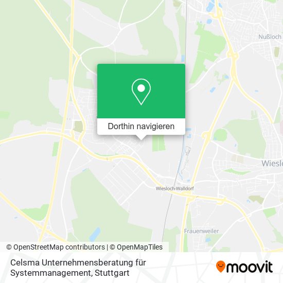 Celsma Unternehmensberatung für Systemmanagement Karte