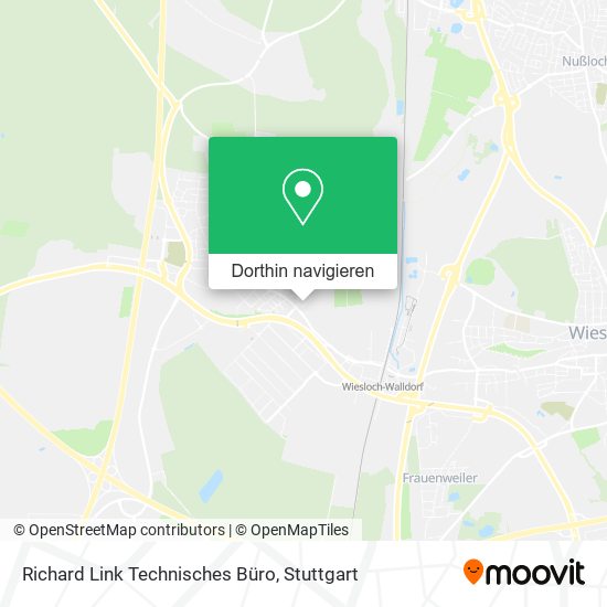 Richard Link Technisches Büro Karte