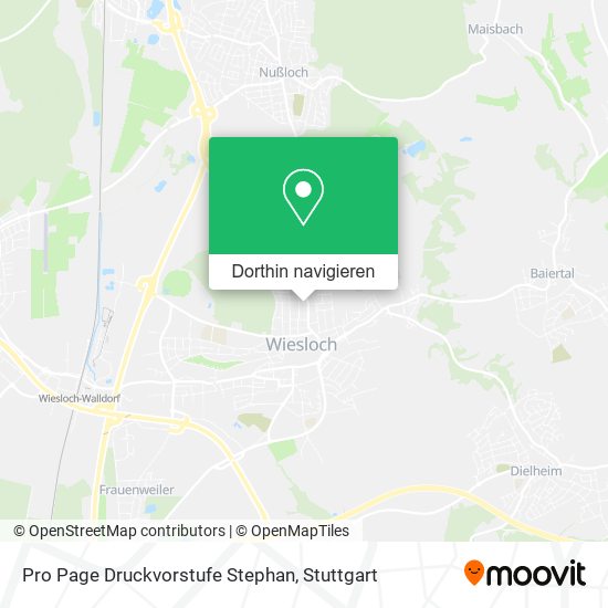 Pro Page Druckvorstufe Stephan Karte