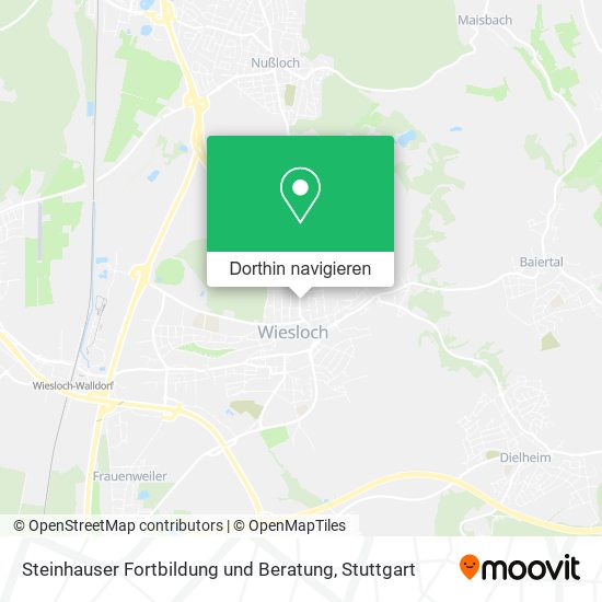 Steinhauser Fortbildung und Beratung Karte