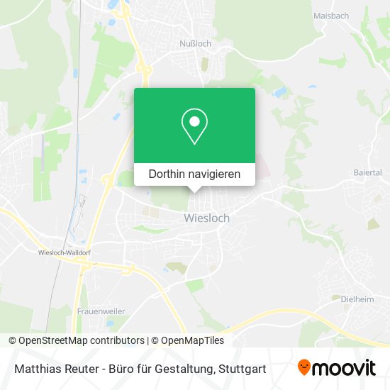 Matthias Reuter - Büro für Gestaltung Karte