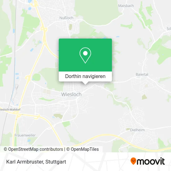 Karl Armbruster Karte