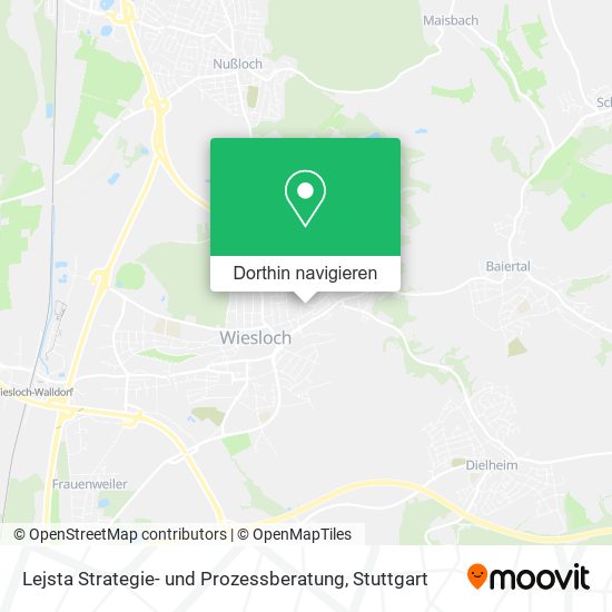 Lejsta Strategie- und Prozessberatung Karte