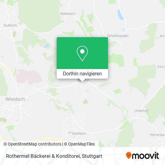 Rothermel Bäckerei & Konditorei Karte