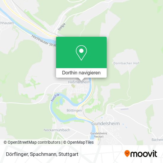 Dörflinger, Spachmann Karte