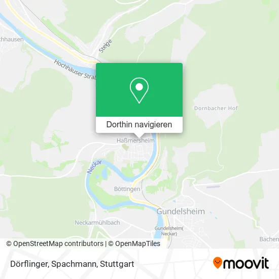 Dörflinger, Spachmann Karte