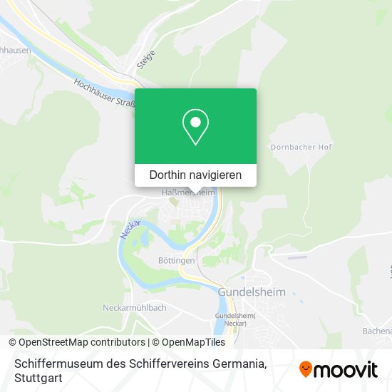 Schiffermuseum des Schiffervereins Germania Karte