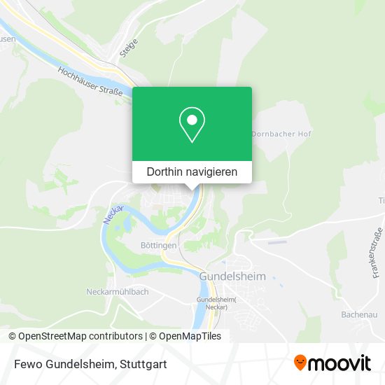 Fewo Gundelsheim Karte