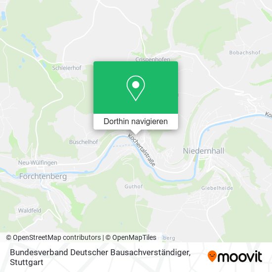 Bundesverband Deutscher Bausachverständiger Karte