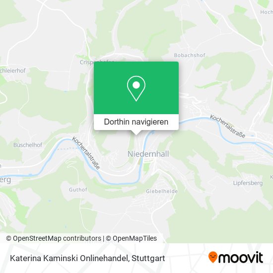 Katerina Kaminski Onlinehandel Karte