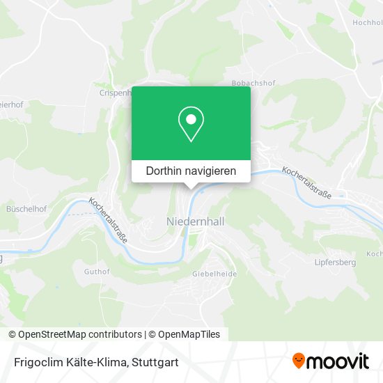 Frigoclim Kälte-Klima Karte