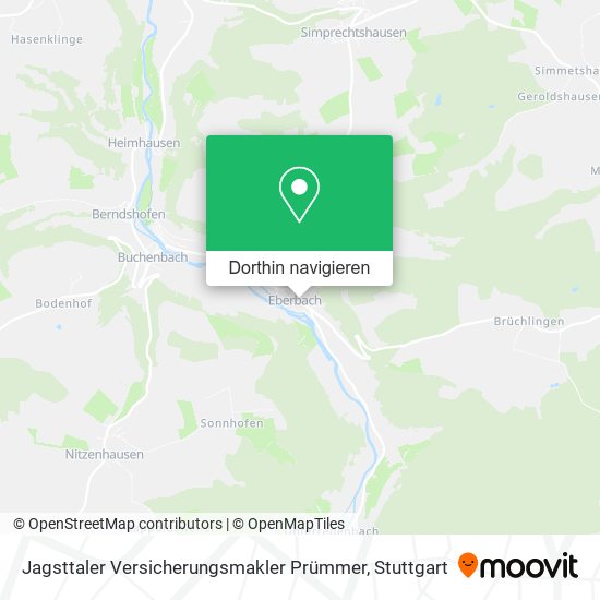 Jagsttaler Versicherungsmakler Prümmer Karte