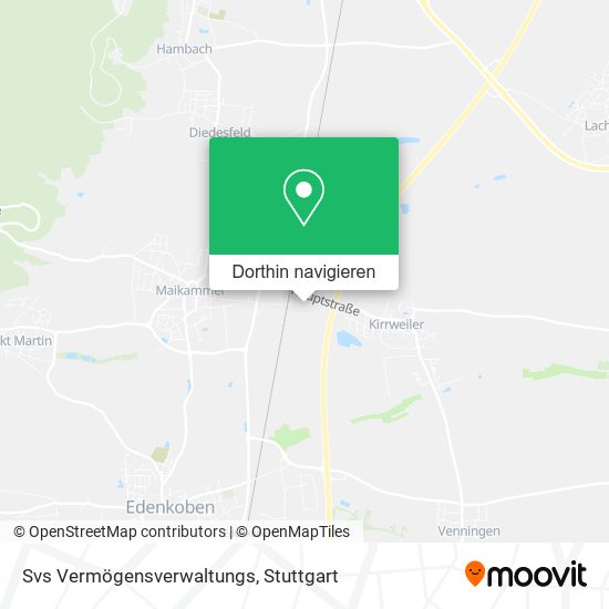 Svs Vermögensverwaltungs Karte