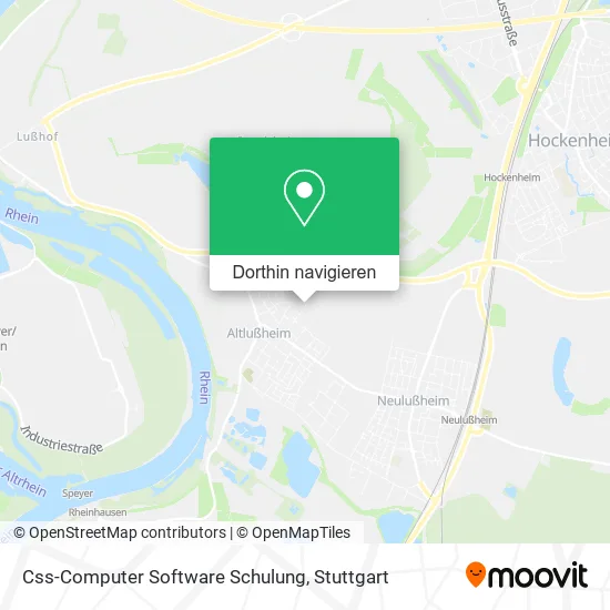 Css-Computer Software Schulung Karte