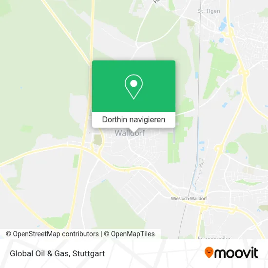 Global Oil & Gas Karte